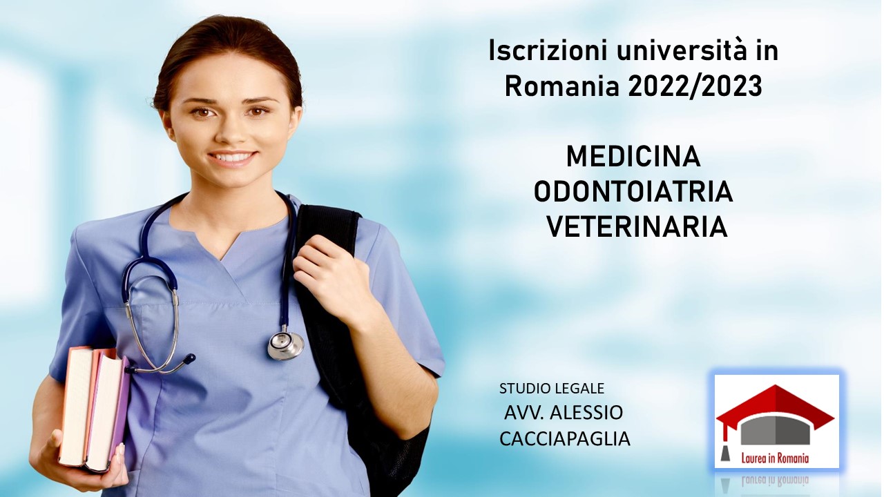 UNIVERSITÀ IN ROMANIA ISCRIZIONI 2022/2023